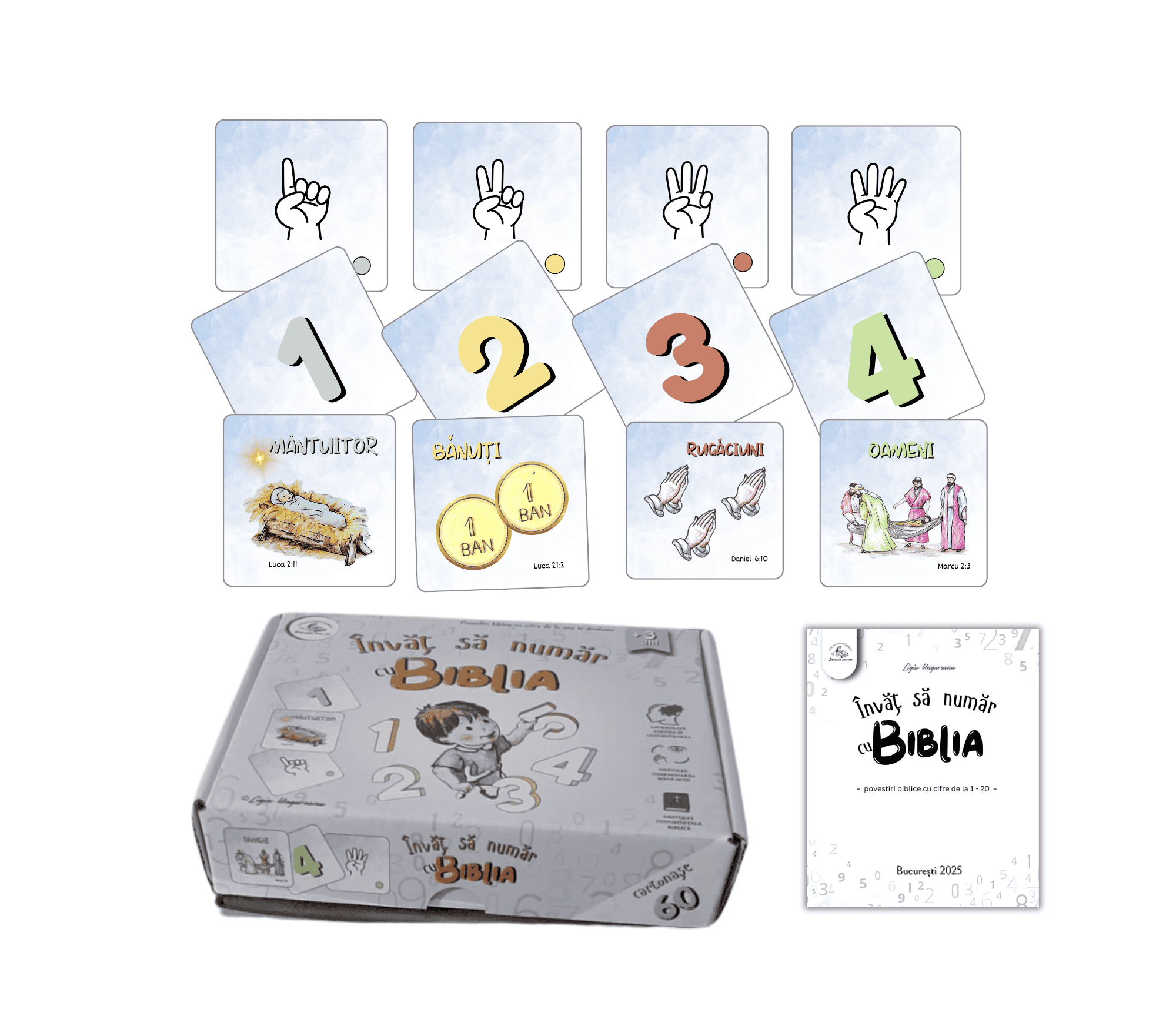 JOC - Învăț să număr cu BIBLIA – povestiri