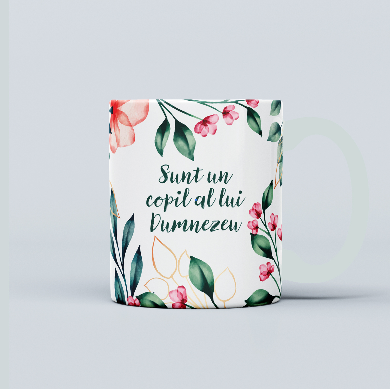 Cana cu verset biblic, cadou crestin - Sunt un copil al lui Dumnezeu