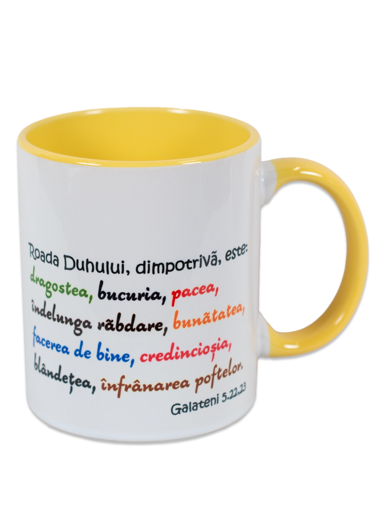 Cana - Roada duhului....(Galateni 5:22,23) - galbena Cana - Roada duhului....(Galateni 5:22,23) - galbena
