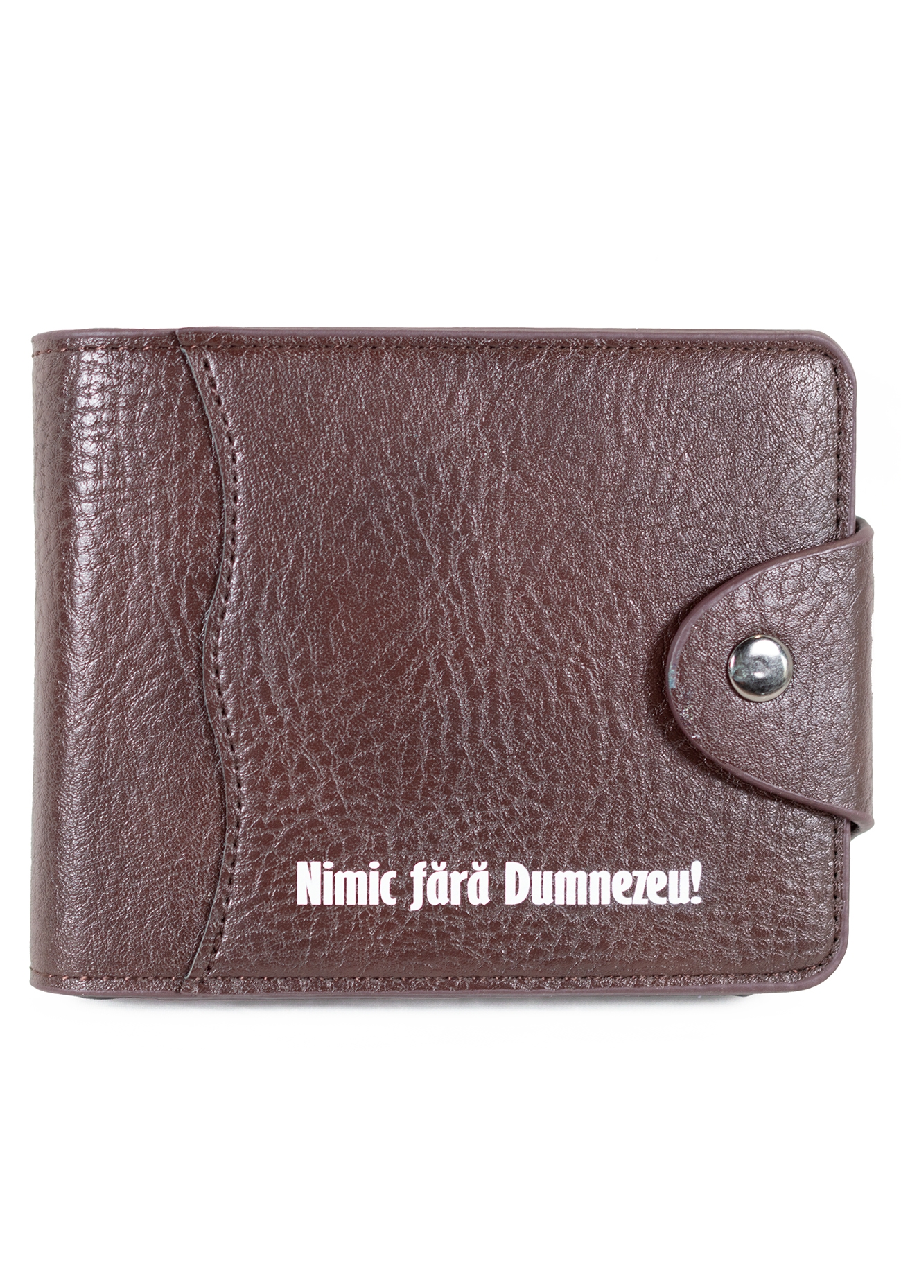 Portofel bărbați cu mesaj crestin, maro inchis - Nimic fara Dumnezeu! Portofel bărbați cu mesaj crestin, maro inchis - Nimic fara Dumnezeu!