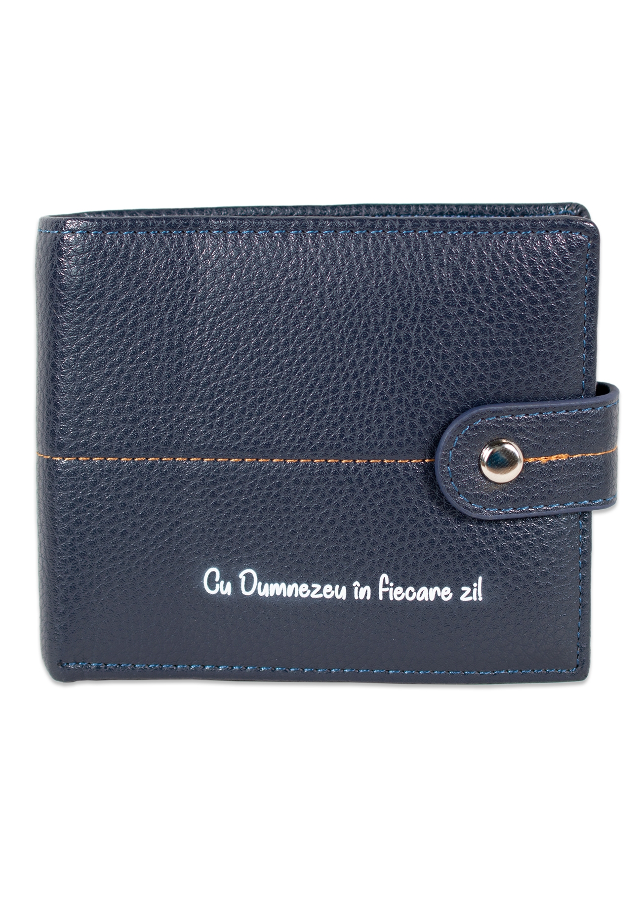 Portofel bărbați cu mesaj crestin, bleumarin inchis - Cu Dumnezeu in fiecare zi! Portofel bărbați cu mesaj crestin, bleumarin inchis - Cu Dumnezeu in fiecare zi!