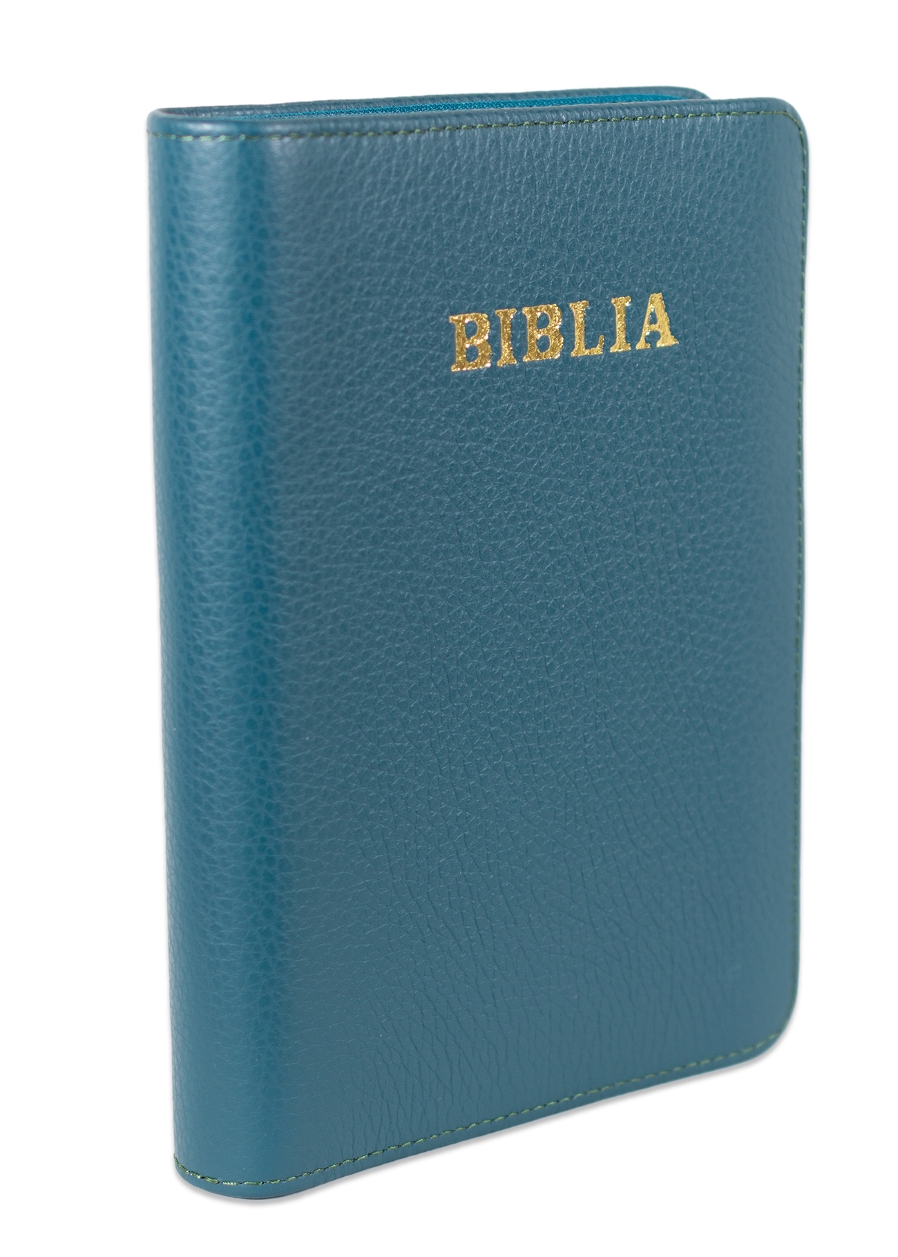 Biblia de studiu pentru o viata deplina, piele, albastru mineral, margini argintii, fermoar - versiune pentru copii Biblia de studiu pentru o viata deplina, piele, albastru mineral, margini argintii, fermoar - versiune pentru copii