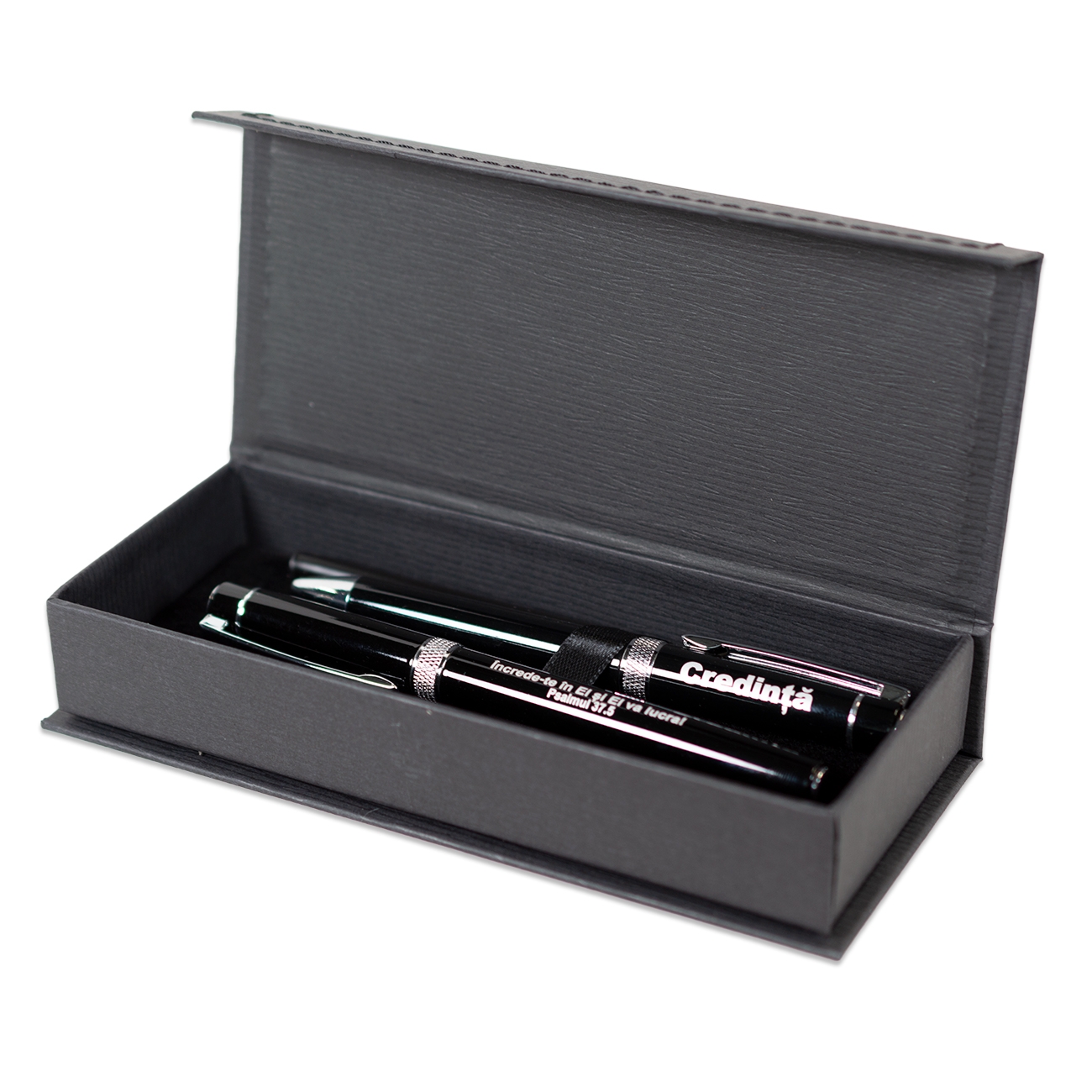 Set pix si roller in cutie cartonata - "Increde-te in El si El va lucra!" Set pix si roller in cutie cartonata - "Increde-te in El si El va lucra!"