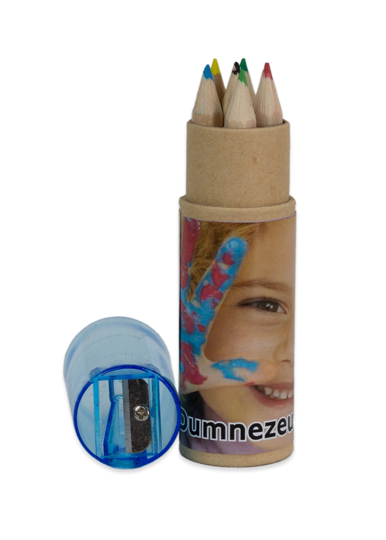 Set creioane colorate + ascuțitoare   " Dumnezeu mă iubește! " Set creioane colorate + ascuțitoare   " Dumnezeu mă iubește! "