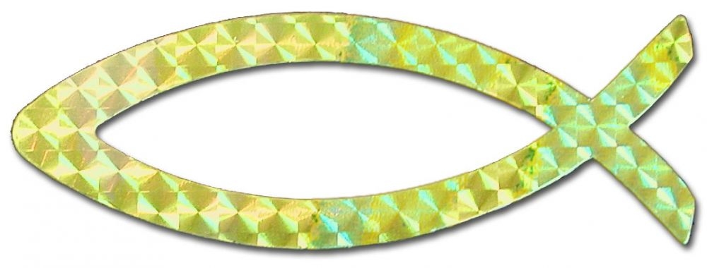 Emblema auto pește, magnetic, reflectorizant - auriu Emblema auto pește, magnetic, reflectorizant - auriu