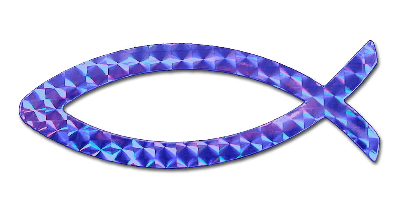 Emblema auto pește, magnetic, reflectorizant - albastru Emblema auto pește, magnetic, reflectorizant - albastru