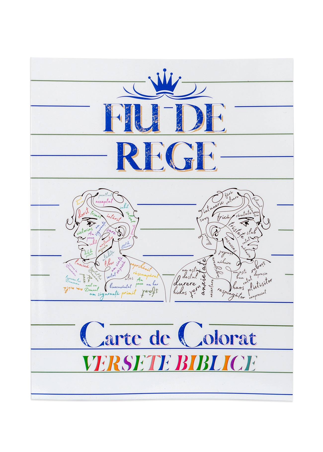 Fiu de Rege - Carte de colorat versete biblice Fiu de Rege - Carte de colorat versete biblice