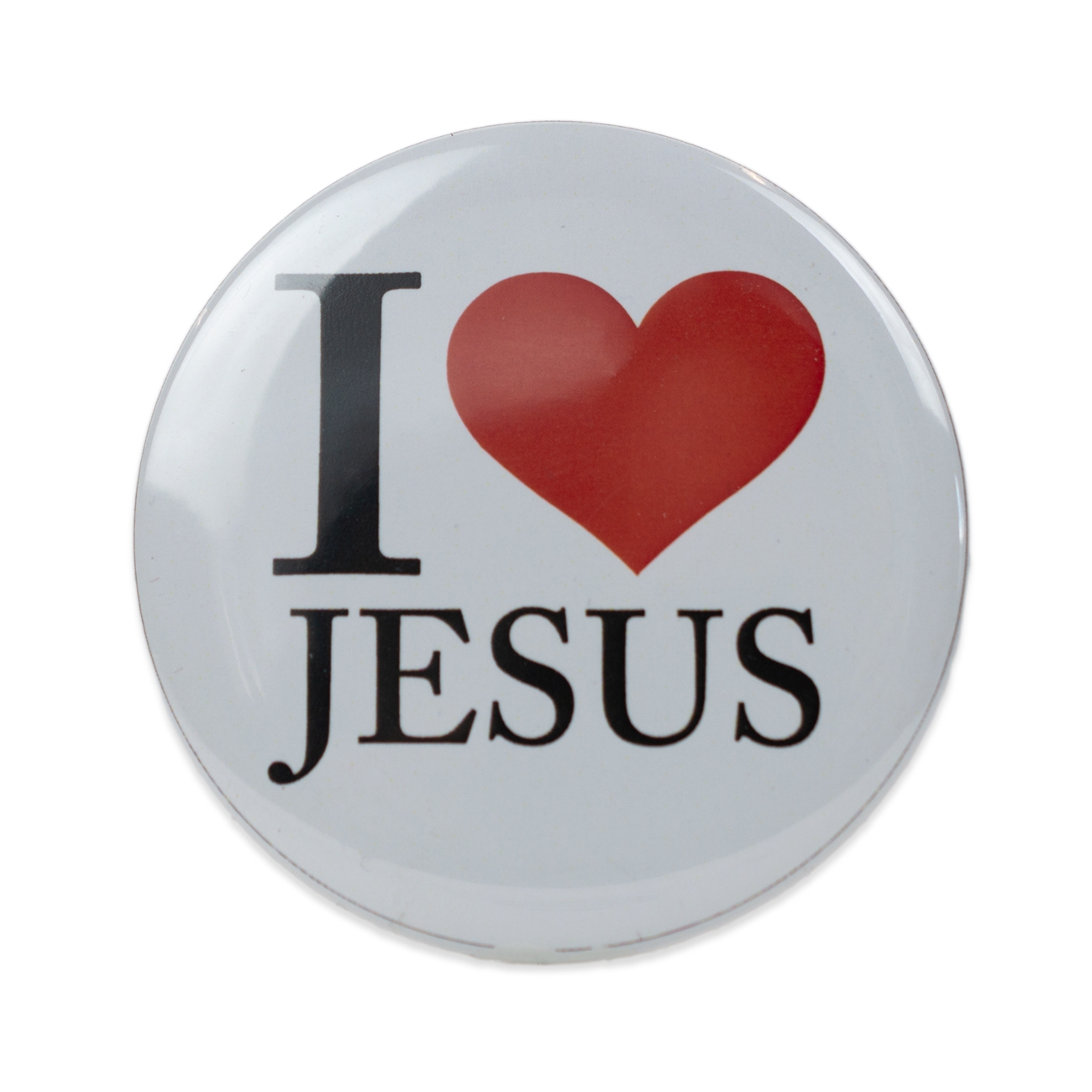 Insigna mesaj crestin - I love Jesus Insigna mesaj crestin - I love Jesus