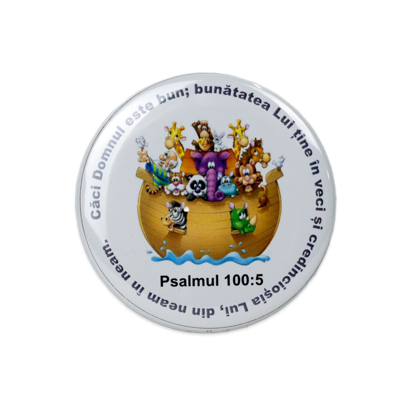 Insigna mesaj crestin - "Căci Domnul este bun" Insigna mesaj crestin - "Căci Domnul este bun"