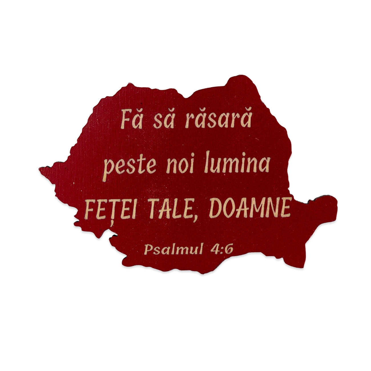 Magnet de frigider, din lemn cu mesaj creștin - "Fă să răsară" Magnet de frigider, din lemn cu mesaj creștin - "Fă să răsară"