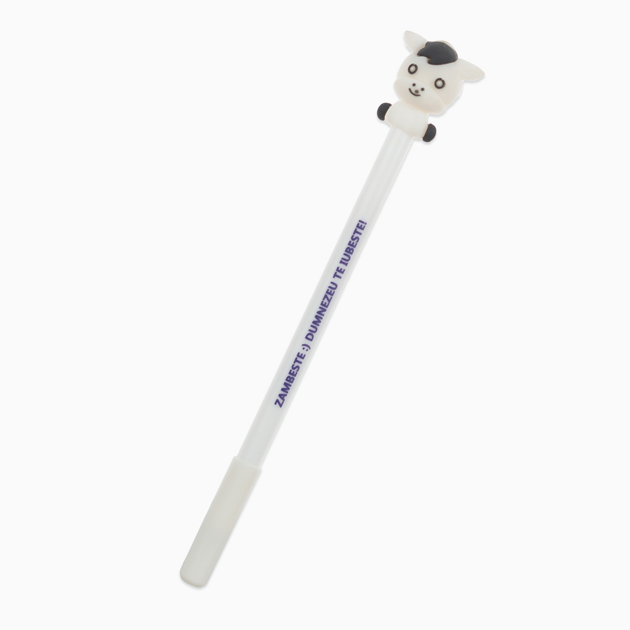 Pix cu gel, în capăt cu animăluțe, de diferite culori.   (alb) Pix cu gel, în capăt cu animăluțe, de diferite culori.   (alb)