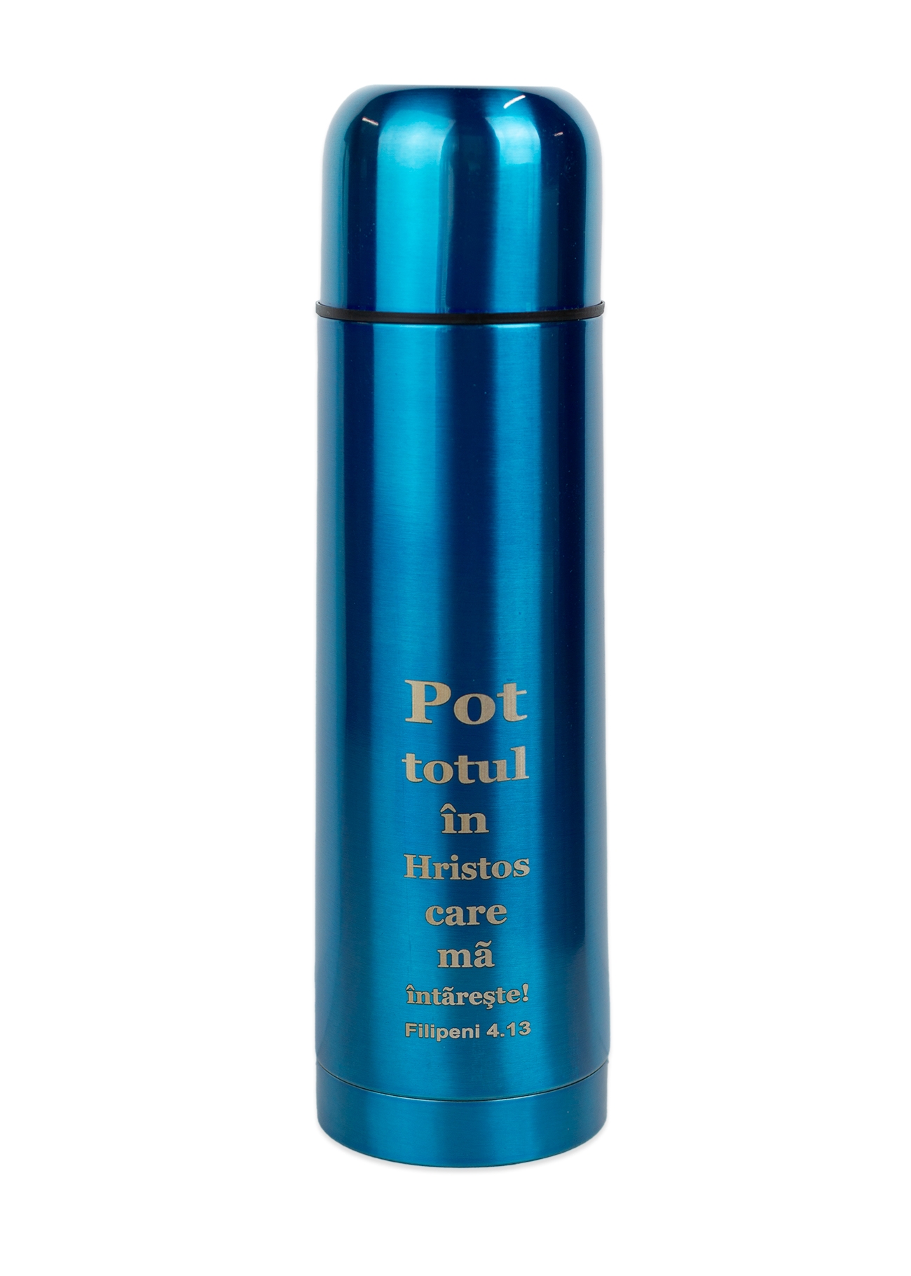 Termos - Pot totul in Hristos (turcoaz)