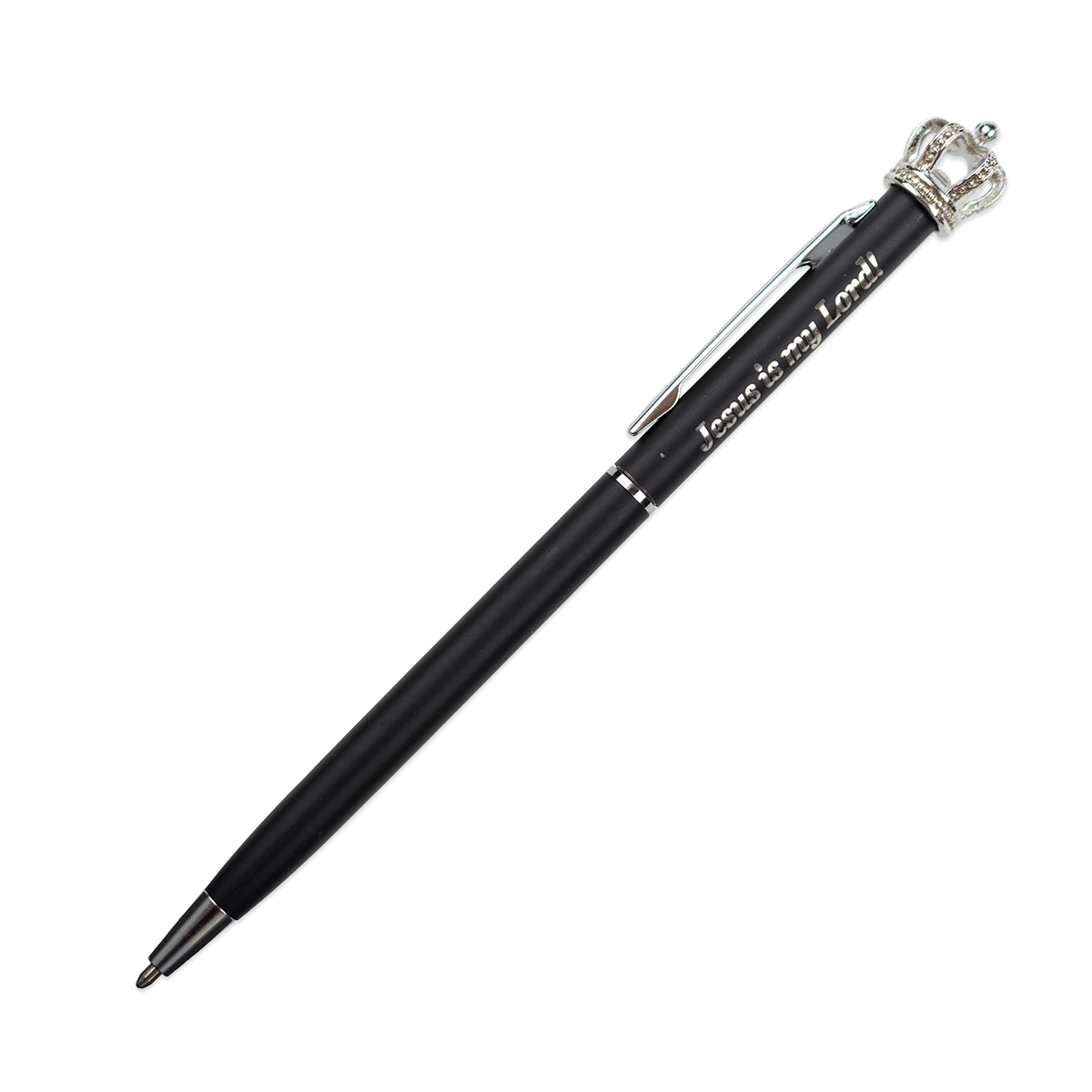 Pix metalic cu coroană - Jesus is my Lord!