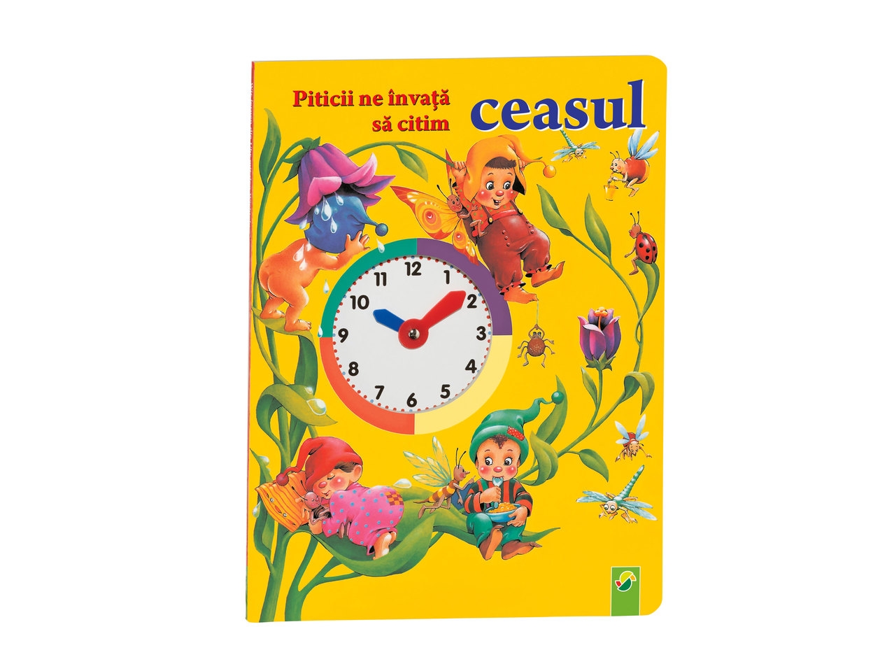 Carte cartonata "Piticii ne invata sa citim ceasul" Carte cartonata "Piticii ne invata sa citim ceasul"