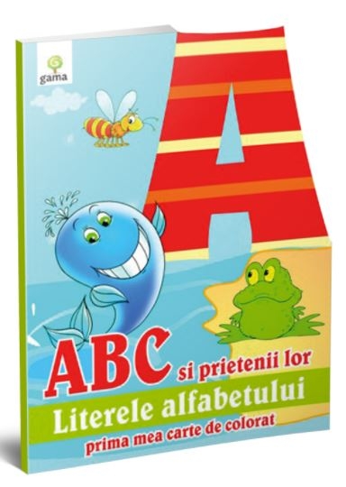ABC si prietenii sai - Carte de colorat pentru copii (3-5 ani) ABC si prietenii sai - Carte de colorat pentru copii (3-5 ani)