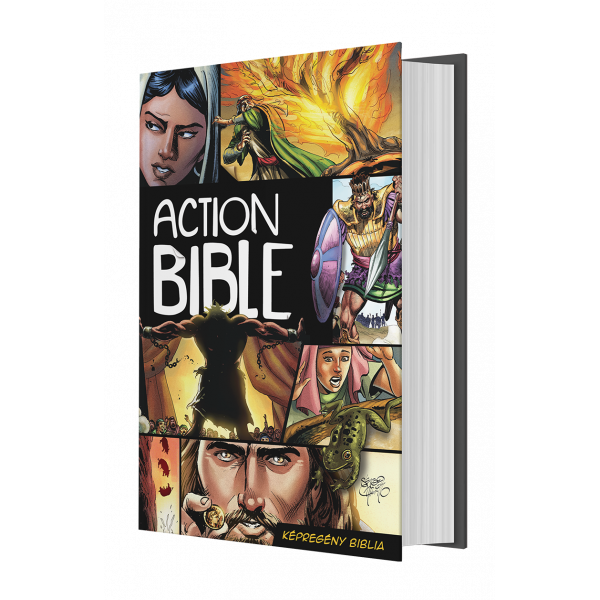 Action Bible (KÉPREGÉNY BIBLIA) - Biblia pentru copii in limba maghiara