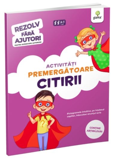 Activitati premergatoare citirii - Carte cu activitati pentru copii (4-5 ani) Activitati premergatoare citirii - Carte cu activitati pentru copii (4-5 ani)