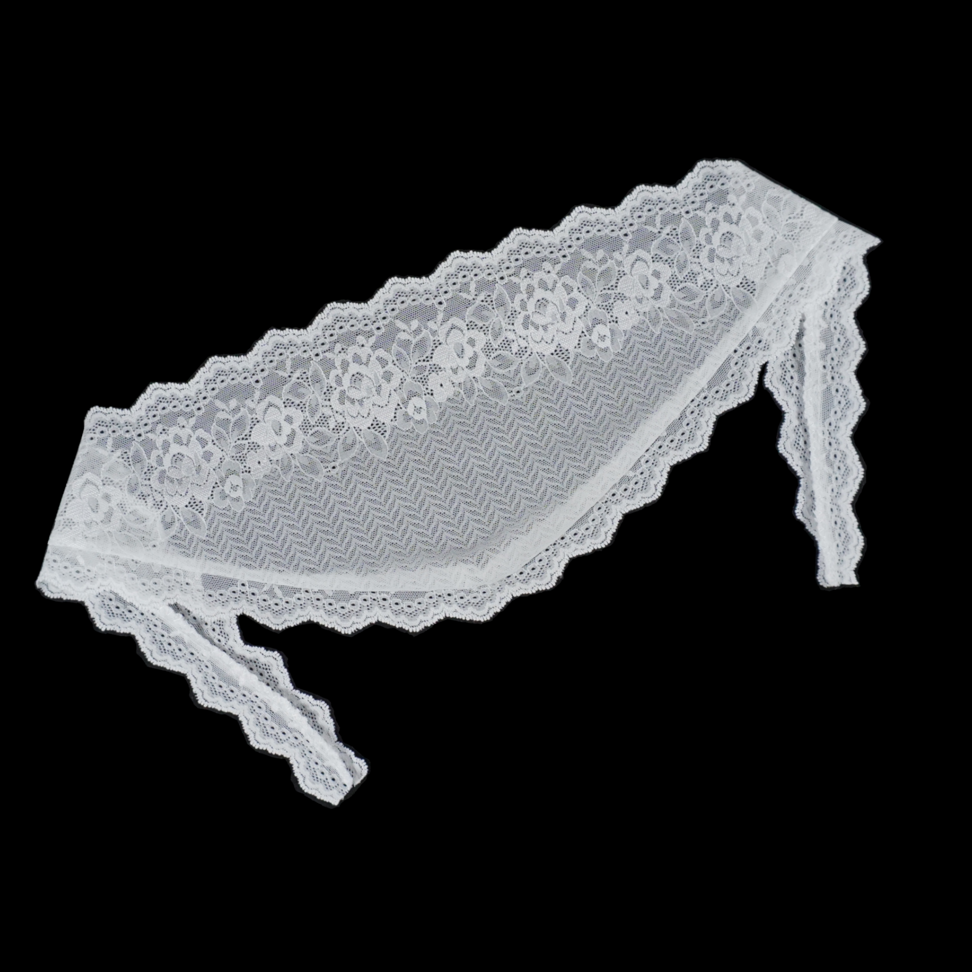 Batic handmade din dantela - Alb Batic handmade din dantela - Alb