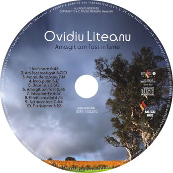 CD Ovidiu Liteanu - Amagit am fost in lume