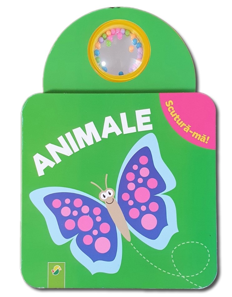Carte cu zornaitoare, Animale - Carte pentru copii (12+ luni) Carte cu zornaitoare, Animale - Carte pentru copii (12+ luni)