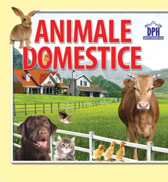 Animale domestice - Carte pliata (0-2 ani) Animale domestice - Carte pliata (0-2 ani)