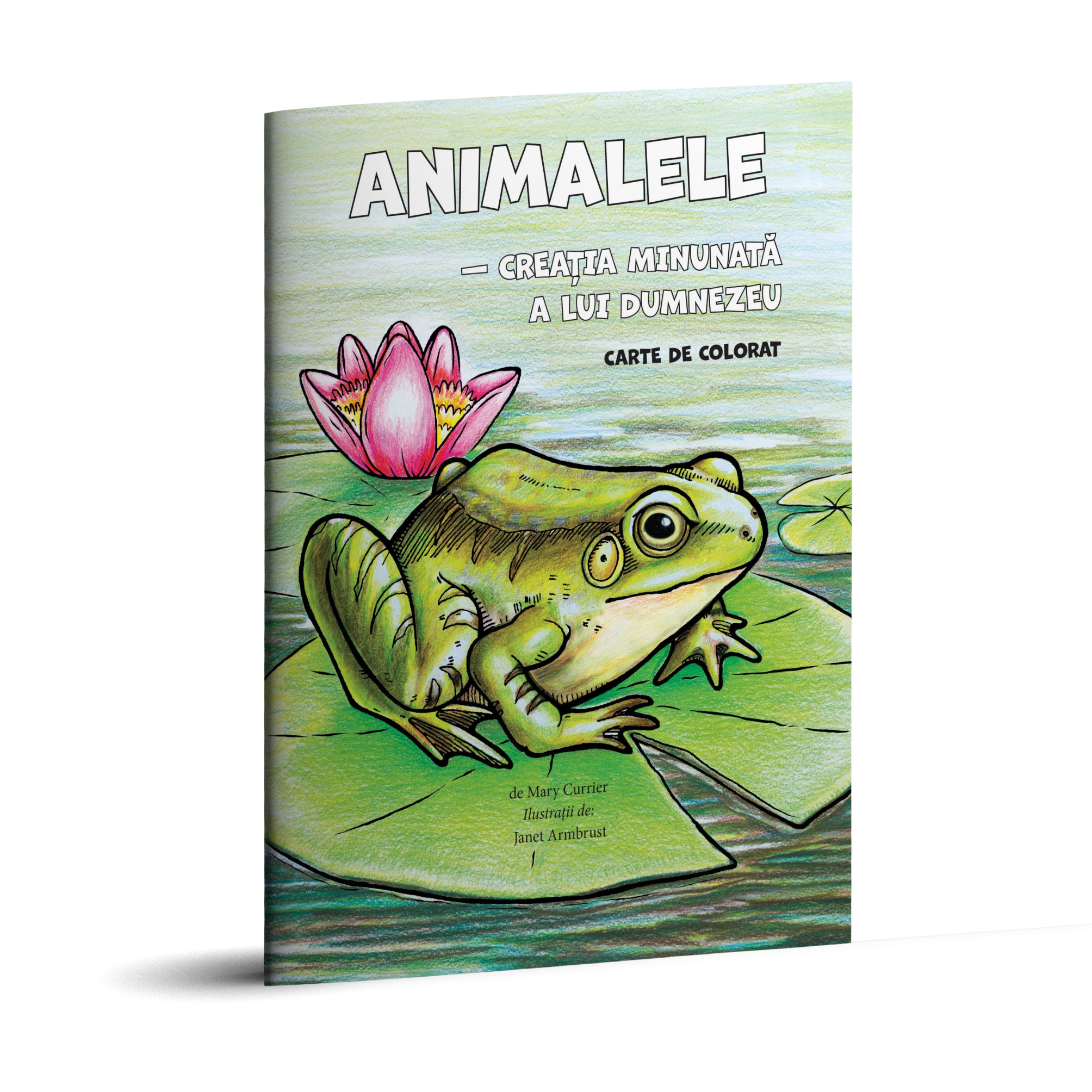 Creația minunată a lui Dumnezeu – Animalele (carte de colorat) Creația minunată a lui Dumnezeu – Animalele (carte de colorat)