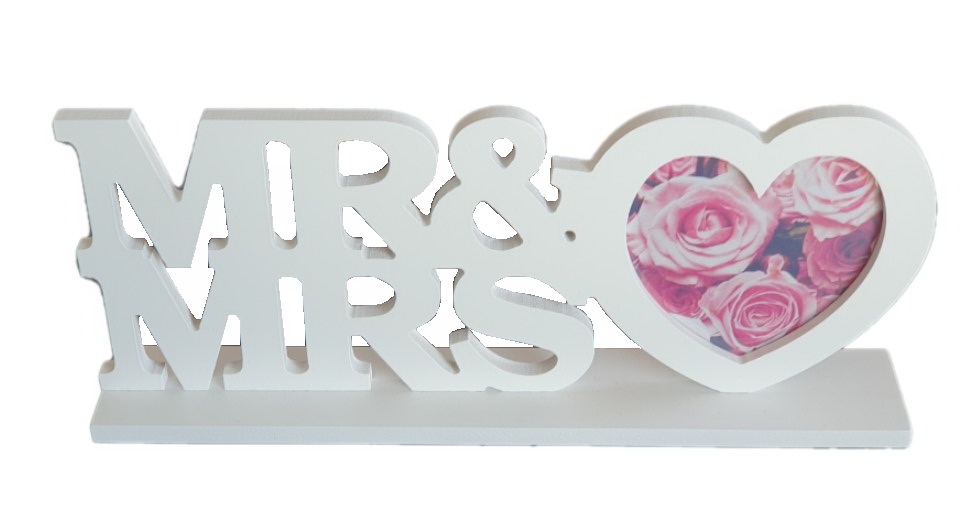 Rama foto lemn - MR & MRS Rama foto lemn - MR & MRS