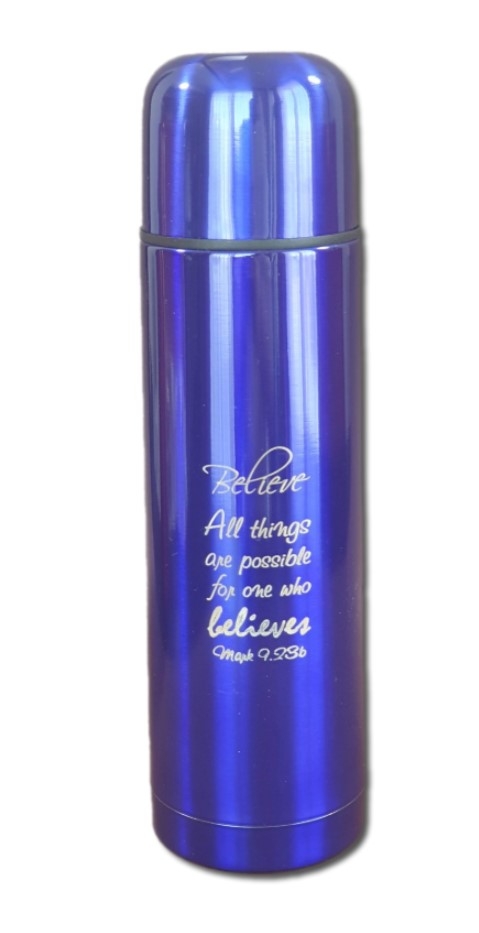 Termos - Believe (Albastru) Termos - Believe (Albastru)