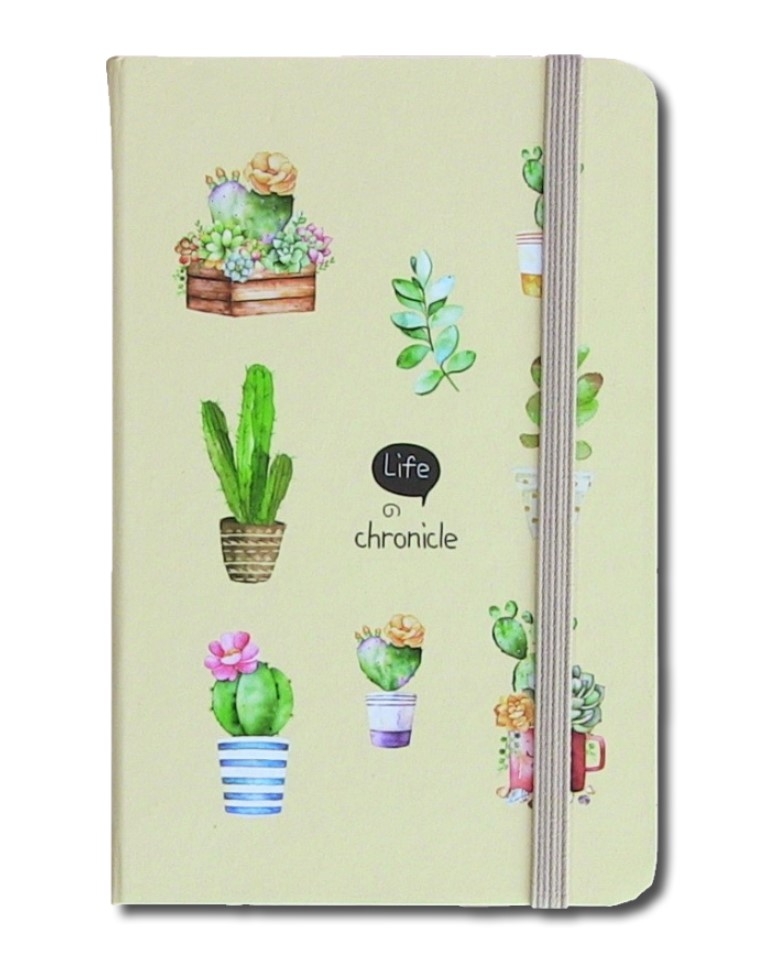 Caiet pentru femei - Cactus ( 9x14x1.5 cm ) Caiet pentru femei - Cactus ( 9x14x1.5 cm )
