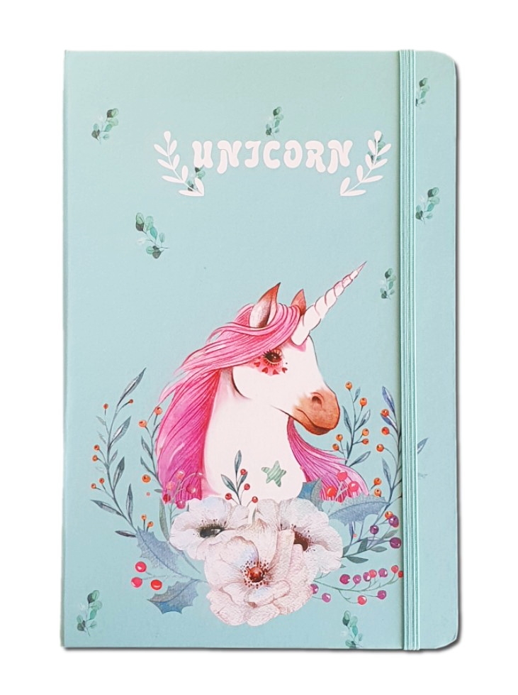 Caiet pentru femei - Unicorn ( 14x21x1.5 cm ) Caiet pentru femei - Unicorn ( 14x21x1.5 cm )