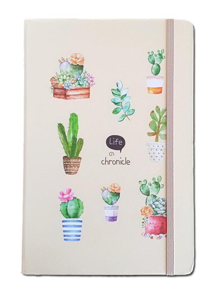 Caiet pentru femei - Cactus ( 14x21x1.5 cm ) Caiet pentru femei - Cactus ( 14x21x1.5 cm )