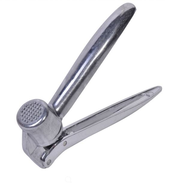 Aparat de pisat usturoi, metalic (15 cm) Aparat de pisat usturoi, metalic (15 cm)