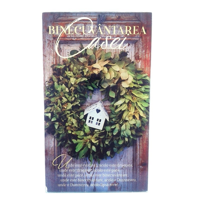 Aplica sticla - "Binecuvântarea caseii... " Aplica sticla - "Binecuvântarea caseii... "