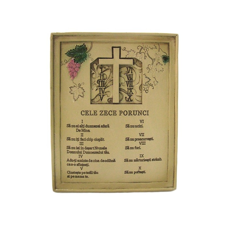 Aplica  de birou - Cele Zece porunci Aplica  de birou - Cele Zece porunci