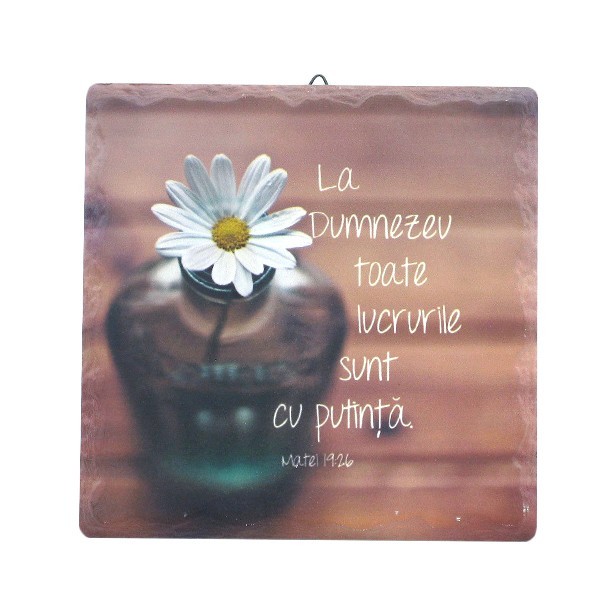 Aplica patrata - Toate lucrurile sunt cu putinta Aplica patrata - Toate lucrurile sunt cu putinta