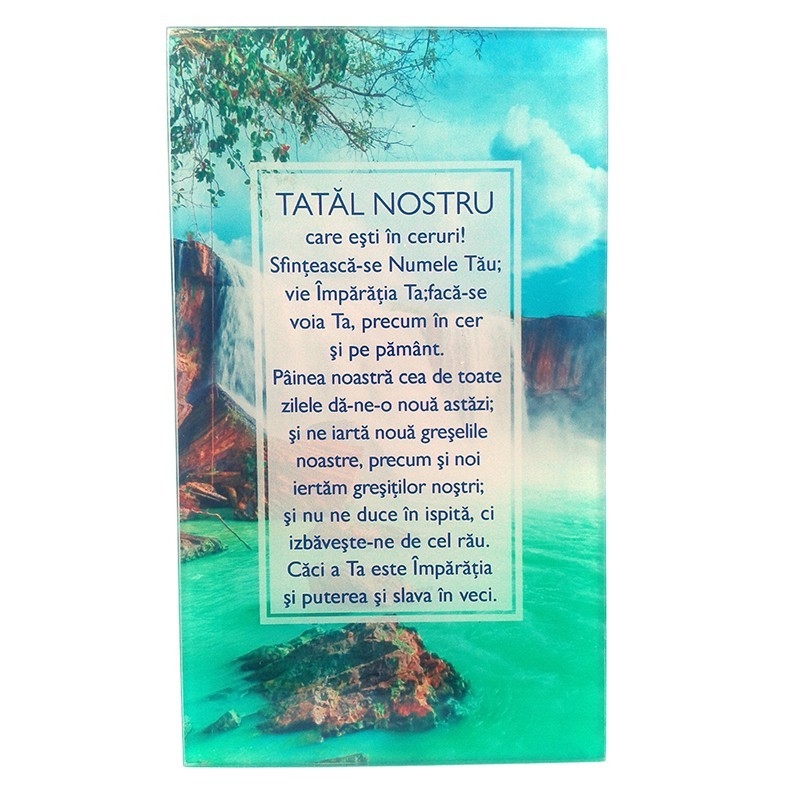 Aplica sticla - Tatal nostru (1) Aplica sticla - Tatal nostru (1)