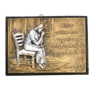 Aplica femeie in rugaciune - Mare putere are rugaciunea fierbinte