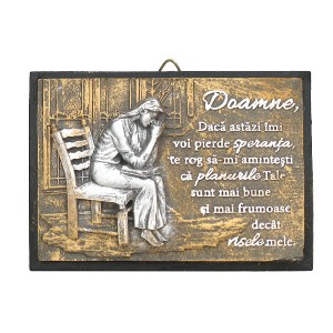 Aplica femeie in rugaciune - Doamne, daca astazi imi voi pierde speranta Aplica femeie in rugaciune - Doamne, daca astazi imi voi pierde speranta