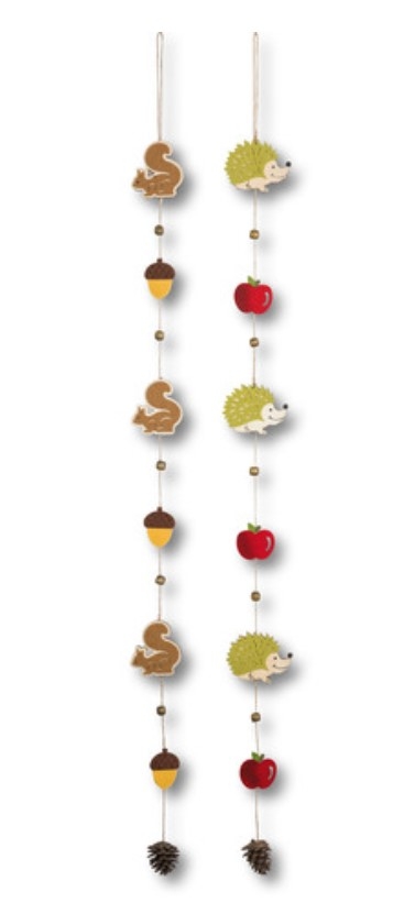Ghirlande decorative - arici si veverita Ghirlande decorative - arici si veverita