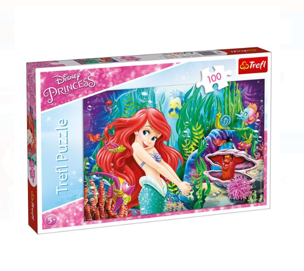 Puzzle Trefl - Ariel, 100 piese - Activitati pentru copii (5+) Puzzle Trefl - Ariel, 100 piese - Activitati pentru copii (5+)