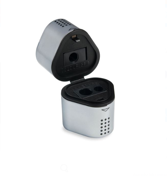 Ascutitoare tripla, gri - Faber - Castell Ascutitoare tripla, gri - Faber - Castell