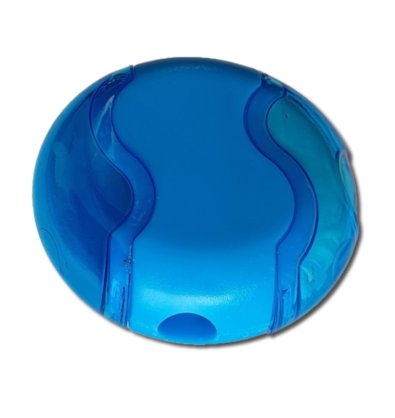 Ascutitoare albastra cu radiera Ascutitoare albastra cu radiera