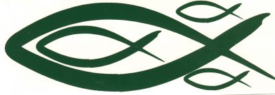 Autocolant Peşte - Verde Autocolant Peşte - Verde