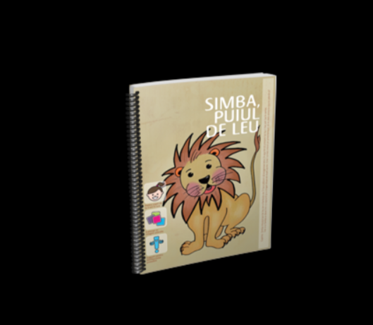 Simba, puiul de leu - Joc creativ pentru copii