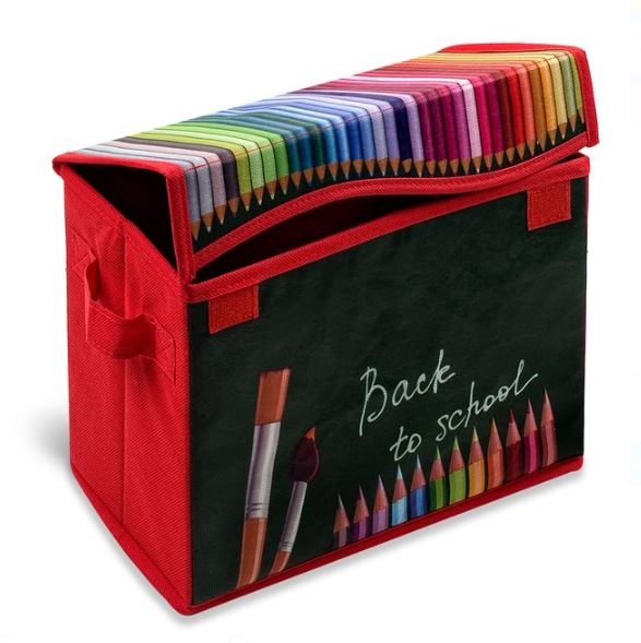 Cutie depozitare - Welcome back to school (28x16x20cm) Cutie depozitare - Welcome back to school (28x16x20cm)