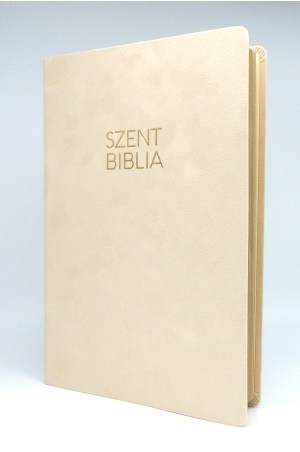 Szent Biblia - Nagy Biblia, Bézs Bársony, Károli Gáspár Forditása (Biblia mare in lb. maghiara) Szent Biblia - Nagy Biblia, Bézs Bársony, Károli Gáspár Forditása (Biblia mare in lb. maghiara)