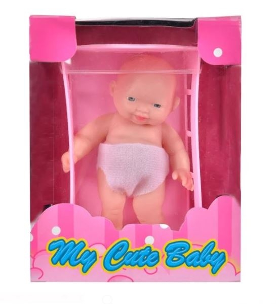 Papusa bebelus in patut - Jucarii pentru copii (3+) Papusa bebelus in patut - Jucarii pentru copii (3+)