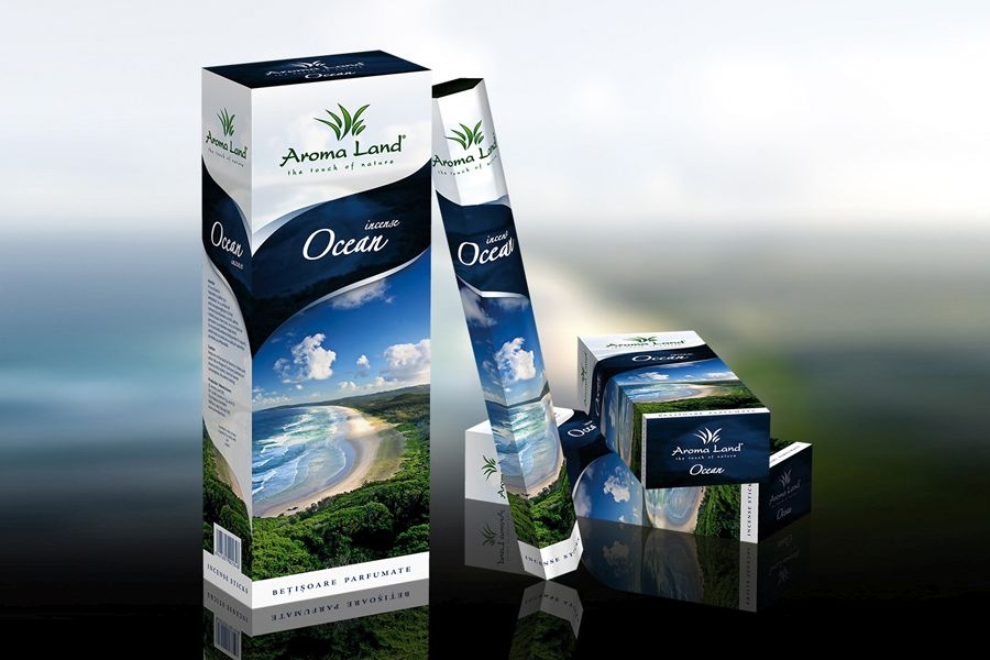 Set 6 cutii hexagonale cu 20 de betisoare parfumate - Ocean Set 6 cutii hexagonale cu 20 de betisoare parfumate - Ocean