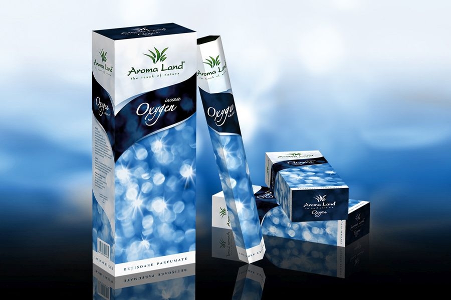 Set 6 cutii hexagonale cu 20 de betisoare parfumate  - Oxygen Set 6 cutii hexagonale cu 20 de betisoare parfumate  - Oxygen