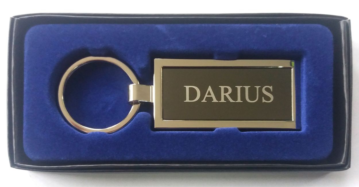 Breloc gravat barbatesc - Darius ( 8 cm x 2.5 cm ) Breloc gravat barbatesc - Darius ( 8 cm x 2.5 cm )